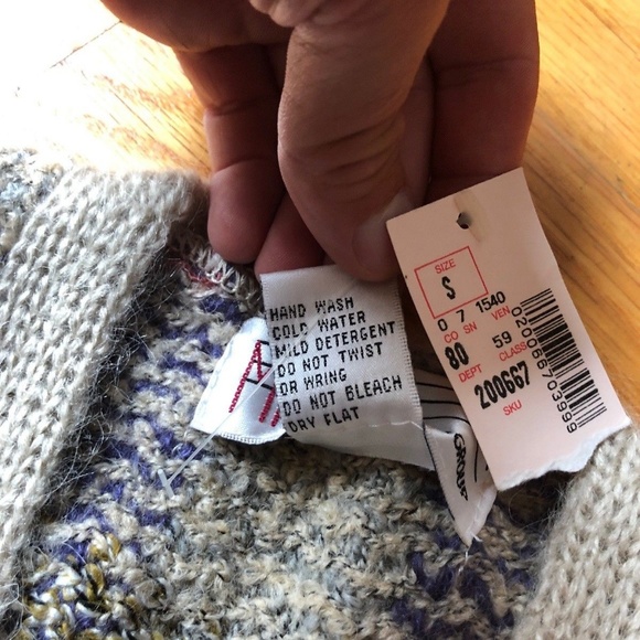 Milano Design Group Size 8 NWT V-Neck Cardigan - Picture 5 of 7